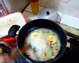 Foto langkah ke 5 dari resep Telor Mata Sapi Kuah Santan.