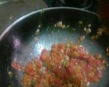 A picture of step 4 of Methi mushroom.