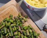 Spárgafőzelék (vegán) recept fázis 1 fotója