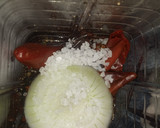 Foto del paso 3 de la receta: Gorditas rellenas de carne de res en chile colorado
