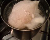 Foto del paso 2 de la receta: Arroz en cúrcuma con hongos y pollo