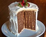 Foto del paso 8 de la receta: Torta Rayada