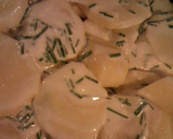 Foto del paso 2 de la receta: Papas Horneadas en Crema de Ciboulette y Mayonesa