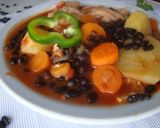 Foto del paso 9 de la receta: Chupin de pescado y porotos negros