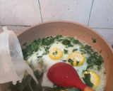 Foto langkah ke 5 dari resep Bobor bayam jagung simpel.