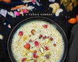 A picture of step 7 of Shahi sheer khurma.