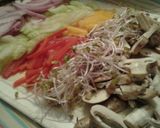 Foto del paso 1 de la receta: Ensalada de berros, pollo, piña ... y