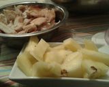 Foto del paso 3 de la receta: Ensalada de berros, pollo, piña ... y