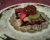 Foto del paso 4 de la receta: Crumble de arándanos - jalea de kiwis y frutillas