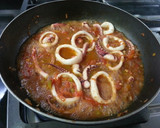 Foto del paso 6 de la receta: Linguini con calamares/Pasta con calamares