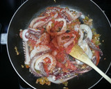 Foto del paso 4 de la receta: Linguini con calamares/Pasta con calamares