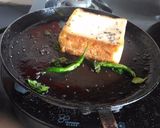 A picture of step 6 of Bread dhokla.