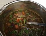 A picture of step 2 of Curry udon - another Japanese classic.