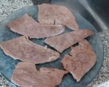 Foto del paso 3 de la receta: Lampreado - Escalopes de carne con puré