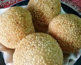 Foto langkah ke 3 dari resep onde"isi red bean😄.