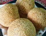Foto langkah ke 3 dari resep onde"isi red bean😄.