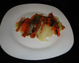 Foto del paso 5 de la receta: Papillote de verduras con salsa de mostaza 