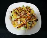 Foto del paso 5 de la receta: Ensalada templada de conejo con vinagre de chocolate