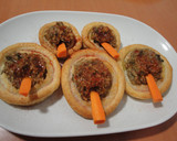 Foto del paso 7 de la receta: Tartaletas de hojaldre y baba ganoush o paté de berenjena