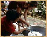 A picture of step 2 of Nenek Eshah's Chicken Rendang.