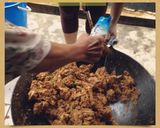 A picture of step 12 of Nenek Eshah's Chicken Rendang.