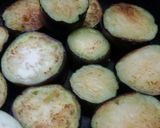 A picture of step 1 of Braised Eggplant with Straw Mushrooms.