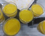 A picture of step 4 of Mango pudding.