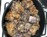 Foto del paso 2 de la receta Rabo de toro en salsa a mi manera con timbal de puré de patata con trufa y salsa de soja