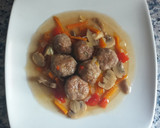 Foto del paso 3 de la receta: Albondigas a la jardinera