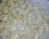 A picture of step 5 of Danwake from scratch.