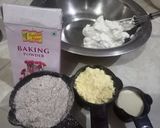 A picture of step 2 of Ragi flour nankhatai.