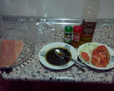 Foto del paso 1 de la receta: Salmón con curry y cilantro