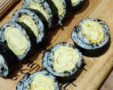 Foto langkah ke 4 dari resep Nasi Nori Gulung.
