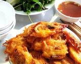 Hình bước làm 4 của món Bánh tôm giòn rụm