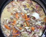 A picture of step 10 of Healthy and delicious chicken and vegetable cream stew.