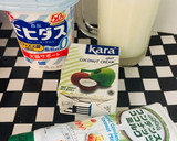 Foto del paso 2 de la receta: Smoothie de Matcha con Quinua y Leche de Coco, Yogur y Mix de Frutos Secos !