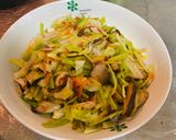 杏香綜合炒蔬+芹菜煎蛋的食譜步驟2照片