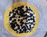 عکس مرحله 11 از دستور گلت چیز کیک بلوبری💙 Blueberry Cheesecake Galette