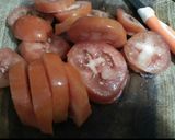 A picture of step 3 of Cheesy Chapli Kabab.