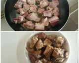 Hình bước làm 1 của món Sườn xào chua ngọt