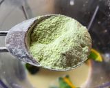 Foto del paso 4 de la receta: Frilloas verdes sin gluten, con leche vegetal de almendras