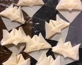 A picture of step 2 of Japanese Soldier Helmet-Fried Dumplings.