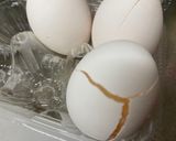A picture of step 1 of Japanese  Egg Tempra.