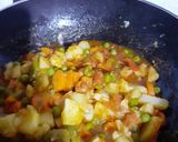 A picture of step 6 of Instant pav bhaji.