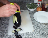 Foto do passo 1 de Arroz de grelos com panados de beringela