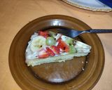 Zselés gyümölcstorta/ Fruchtkuchen recept fázis 10 fotója