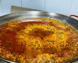 Foto del paso 5 de la receta: Arroz con lubina y Portobello 🐟 🍄
