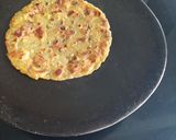A picture of step 3 of Bajri methi thepla.