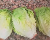 Foto del paso 1 de la receta Ensalada de cogollos con queso fresco batido