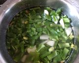 A picture of step 1 of Potato-Broad Beans Sabzi (Aloo sim ki sabji).